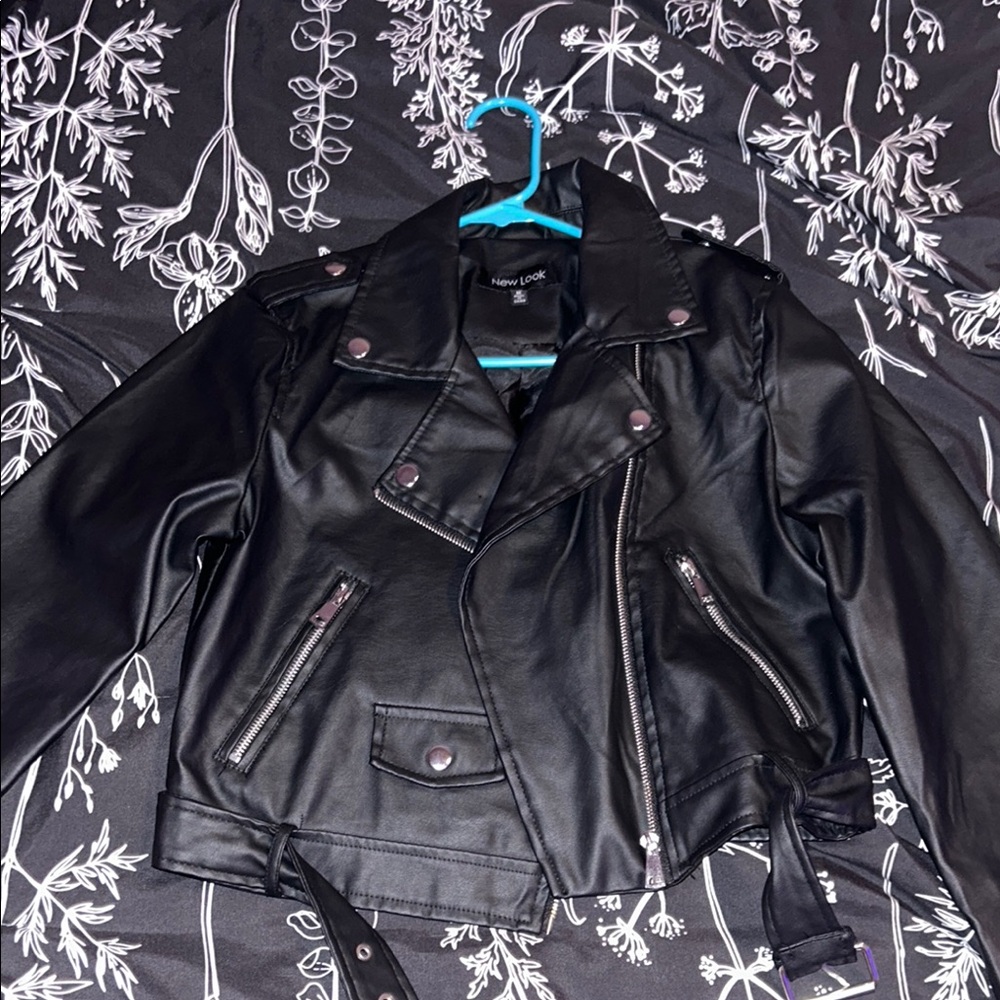 New Look Black Faux Leather Jacket